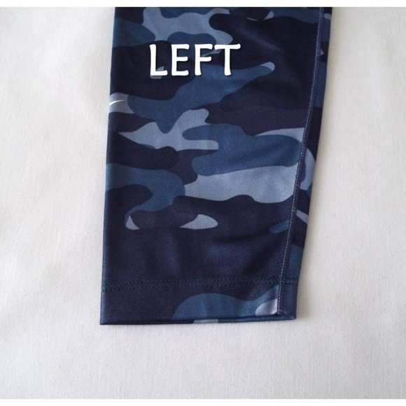 Women’s Nike One® Mid Rise Thunder Blue Camouflage Leggings Size XLarge - Picture 13 of 16